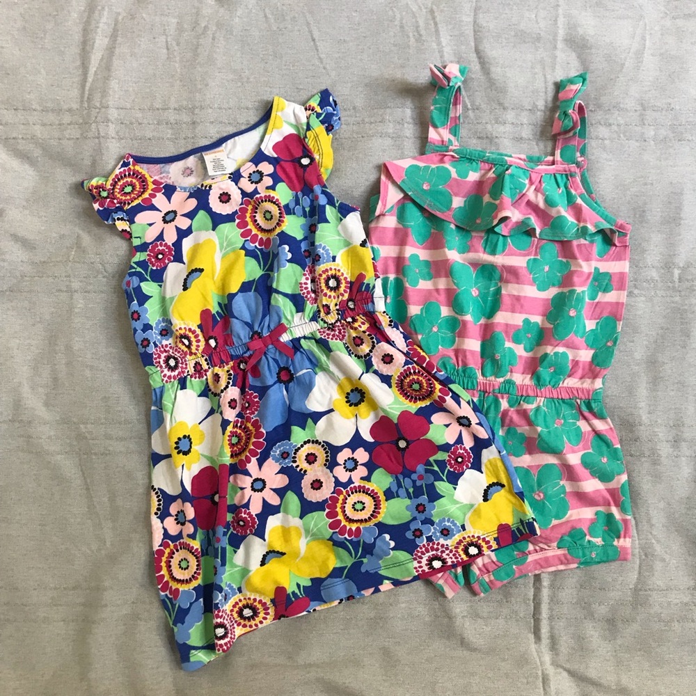 4T girl’s summer play clothes NWT - bundle of 2